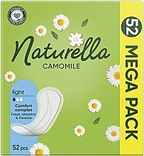 PRZECENA! Codzienne wkładki higieniczne, 52szt. - Naturella Camomile Light XL Pack * — Zdjęcie N3