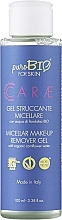 Kup Micelarny żel z chabrową wodą - PuroBio Cosmetics Micellar Make-Up Remover Gel