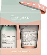 Kup Zestaw - Baylis & Harding The Fuzzy Duck Cotswold Spa Luxury Mood Boosting Duo Gift Set (sh/gel/100ml + h/cr/50ml)