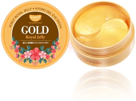 Hydrożelowe płatki pod oczy ze złotem i mleczkiem pszczelim - Petitfee & Koelf Gold & Royal Jelly Eye Patch — Zdjęcie N1