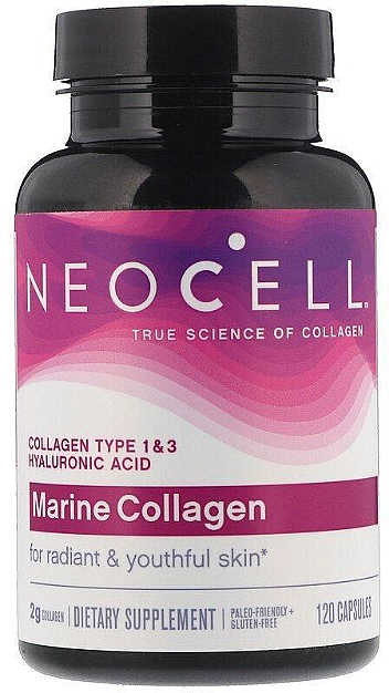 Kolagen w kapsułkach - Neocell Marine Collagen — Zdjęcie N1