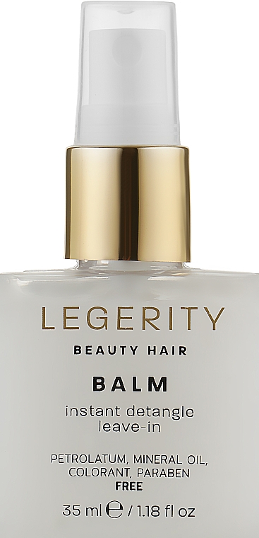 Balsam do włosów "Natychmiastowe Rozczesywanie" - Screen Legerity Beauty Hair Balm Instant Detangle — Zdjęcie N1