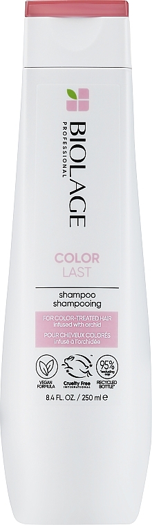 Szampon do włosów farbowanych - Biolage Colorlast Shampoo — Zdjęcie N1