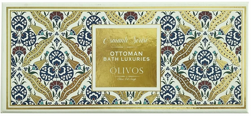 PRZECENA! Zestaw - Olivos Ottaman Bath Luxuries Pattern Set 1 (soap/250g + soap/100g) * — Zdjęcie N1