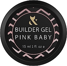 Kup Baza pod manicure hybrydowy - F.O.X Builder Gel Pink Baby