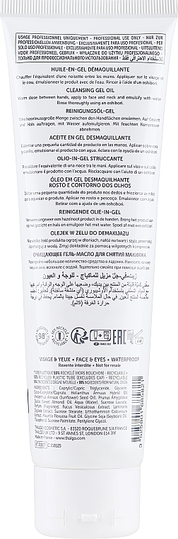 Żelowy olejek do demakijażu - Thalgo Eveil A La Mer Make-up Removing Cleansing Gel-Oil  — Zdjęcie N4