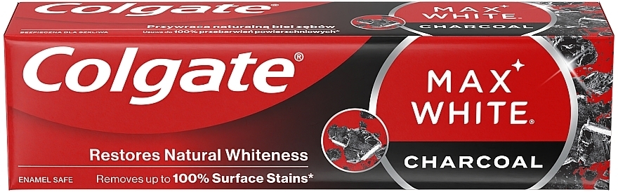 Wybielająca pasta do zębów z aktywnym węglem - Colgate Max White Charcoal