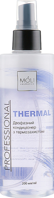 Dwufazowa odżywka w sprayu do włosów - Moli Cosmetics Thermal Spray — Zdjęcie N1