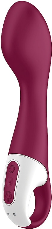 Ogrzewany wibrator punktu G sterowany telefonem, różowy - Satisfyer Hot Spot — Zdjęcie N4
