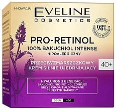 Kup Odmładzający krem silnie ujędrniający 40+ - Eveline Cosmetics Pro-Retinol 100% Bakuchiol Firming Cream