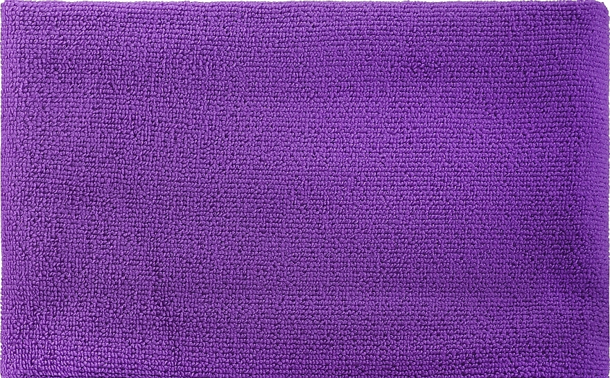 Ręcznik z mikrofibry, fioletowy - Bifull Professional Textil Toalla Microfibra Wet Out Violet — Zdjęcie N1