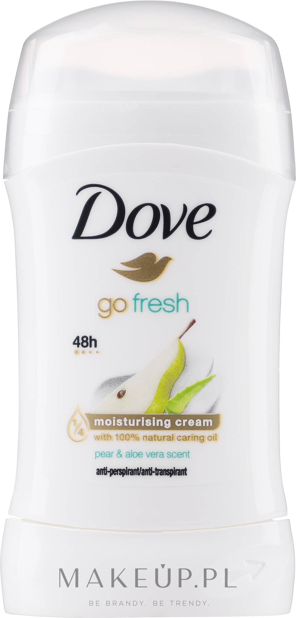 Antyperspirant w sztyfcie Gruszka i aloes - Dove Go Fresh Pear & Aloe Vera Deodorant — Zdjęcie 40 ml