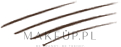 Kredka do brwi z efektem microblading - Pupa Microblading Effect Eyebrow Pen — Zdjęcie 003 - Dark Brown