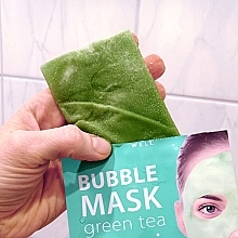 Maseczka do twarzy - Stay Well Deep Cleansing Bubble Green Tea — Zdjęcie N3