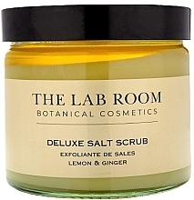 Peeling olejowo-solny do ciała Cytryna i imbir - The Lab Room Deluxe Oil Salt Scrub Lemon & Ginger — Zdjęcie N1
