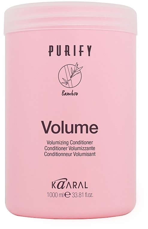 Krem-odżywka do cienkich włosów z olejem z rzeżuchy łąkowej - Kaaral Purify Volume Conditioner — Zdjęcie N2