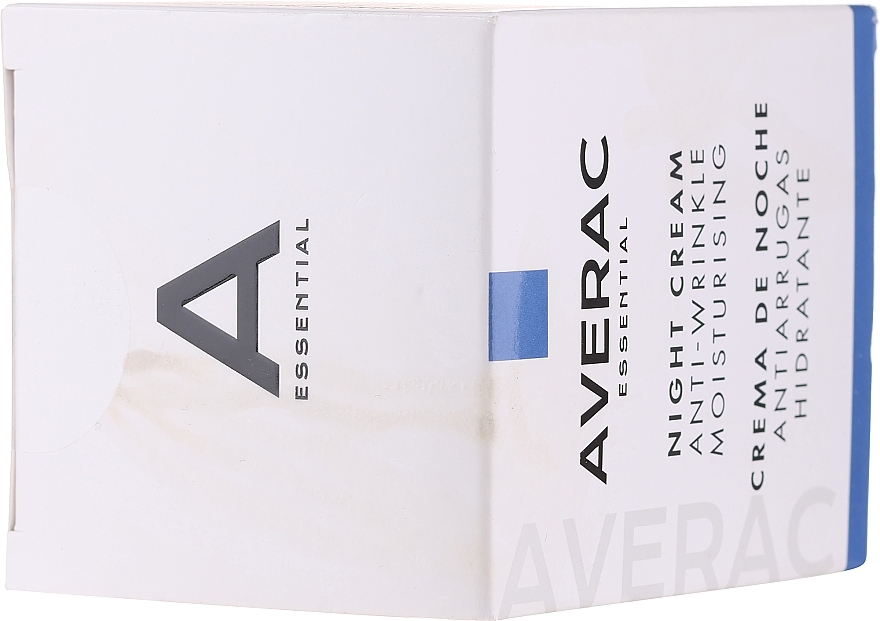 PRZECENA! Nawilżający krem ​​przeciwzmarszczkowy na noc - Averac Essential Anti-Rides Hydrating Night Cream * — Zdjęcie N1