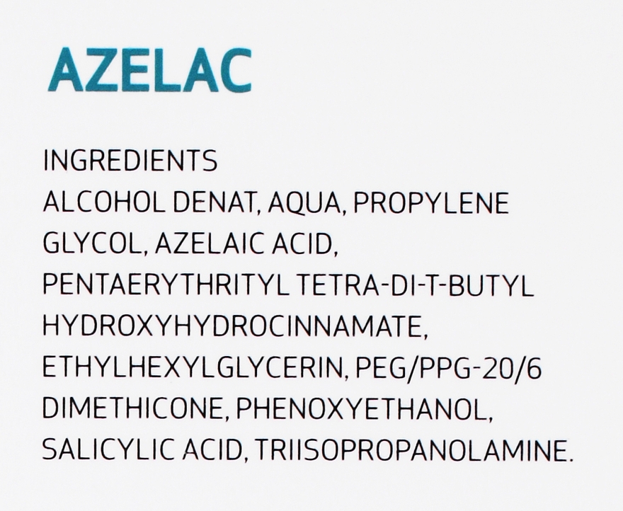 PRZECENA! Lotion do twarzy, ciała i skóry głowy - SesDerma Laboratories Azelac Face Lotion * — Zdjęcie N4