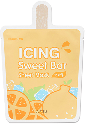 Maska na tkaninie do twarzy Lód mandarynkowy - A'pieu Icing Sweet Bar Sheet Mask