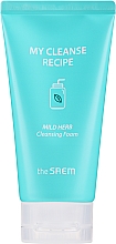 Kup Oczyszczająca pianka do mycia twarzy - The Saem My Cleanse Recipe Cleansing Foam Mild Herb