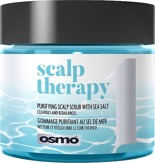 Peeling do skóry głowy - Osmo Scalp Therapy Purifying Scalp Scrub With Sea Salt — Zdjęcie N1