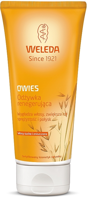 Regenerujący balsam-odżywka do włosów Owies - Weleda Oat Regenerating Conditioner — Zdjęcie N1