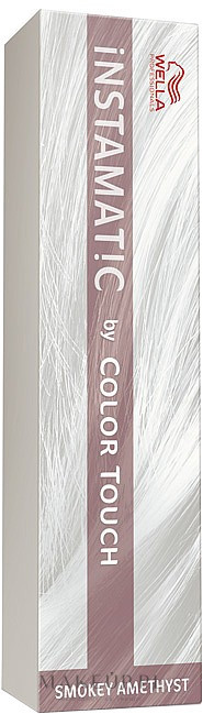 Demipermanentna farba do włosów gwarantująca matowe wykończenie - Wella Professionals Color Touch Instamatic — Zdjęcie Smokey Amethyst