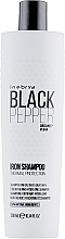 Kup Wzmacniający szampon do włosów - Inebrya Black Pepper Iron Shampoo