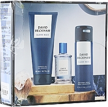 Kup PRZECENA! David Beckham Classic Blue - Zestaw (edt/50ml + deo/150ml + sh/gel/200ml) *