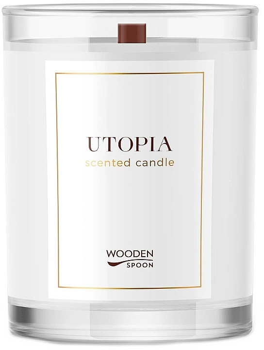 Świeca zapachowa - Wooden Spoon Utopia Natural Scented Soy Candle — Zdjęcie N1
