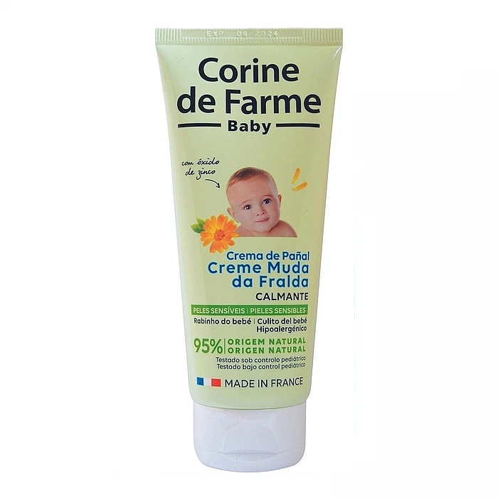 Krem na pieluszkowe zapalenie skóry z ekstraktem z nagietka - Corine De Farme — Zdjęcie N1