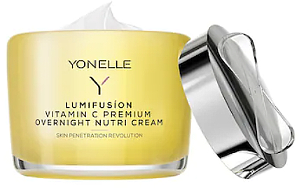 Odżywczy krem do twarzy na noc z witaminą C - Yonelle Lumifusion Vitamin C Premium Overnight Nutri Cream — Zdjęcie N1