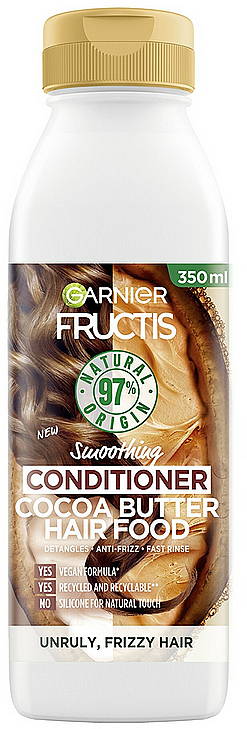 Odżywka dla blondynek - Garnier Fructis Hair Food Cocoa Butter Conditioner — Zdjęcie N1