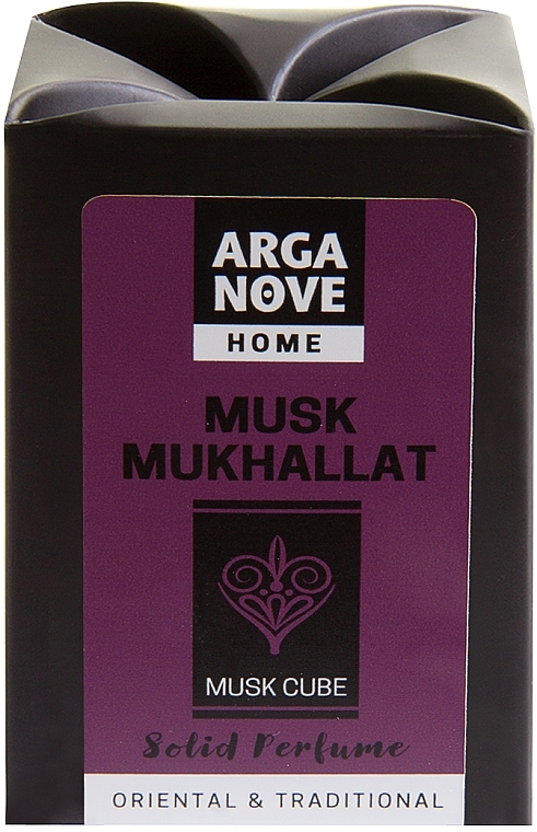 Kostka zapachowa do domu - Arganove Solid Perfume Cube Musk Mukhallat — Zdjęcie N1