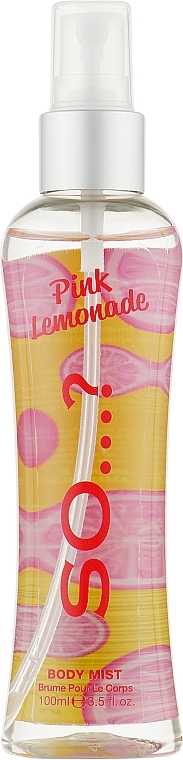 Spray do ciała - So…? Pink Lemonade Body Mist — Zdjęcie N1