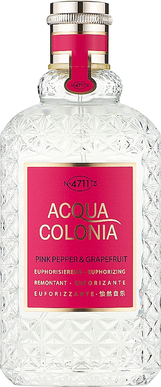 Maurer & Wirtz 4711 Acqua Colonia Pink Pepper & Grapefruit - Woda kolońska — Zdjęcie N1