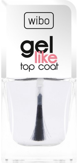 Żelowy top coat do paznokci - Wibo Gel Like Top Coat — Zdjęcie N1