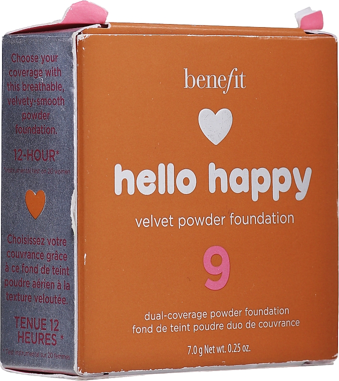 PRZECENA! Podkład w pudrze do twarzy - Benefit Hello Happy Velvet Powder Foundation * — Zdjęcie N4