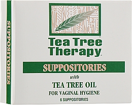 Kup Czopki olejkowe do higieny pochwy - Tea Tree Therapy Suppositories For Vaginal Hygiene
