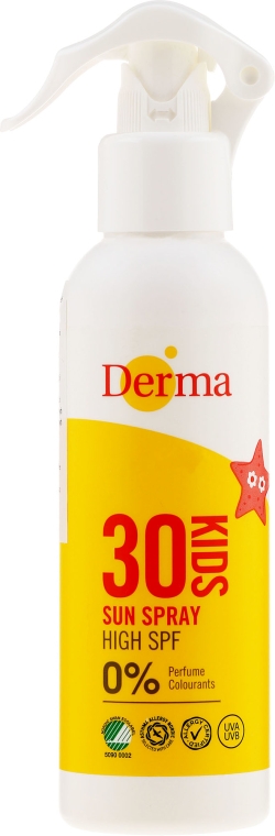 Przeciwsłoneczny spray dla dzieci SPF 30 - Derma Kids Sun Spray — Zdjęcie N2