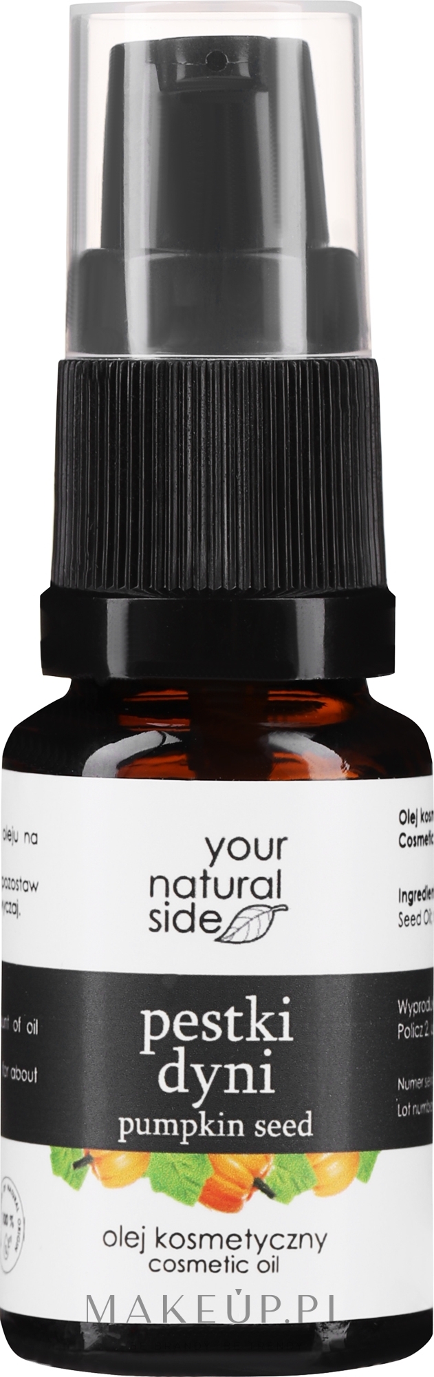 100% naturalny olej z pestek dyni - Your Natural Side  — Zdjęcie 10 ml