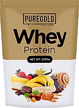 Białko o smaku jogurtu brzoskwiniowego - Pure Gold Whey Protein Peach Yoghurt — Zdjęcie N2
