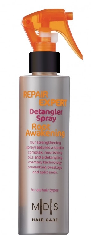 Spray pobudzający cebulki włosów - Mades Cosmetics Repair Expert Detangler Spray Root Awakening