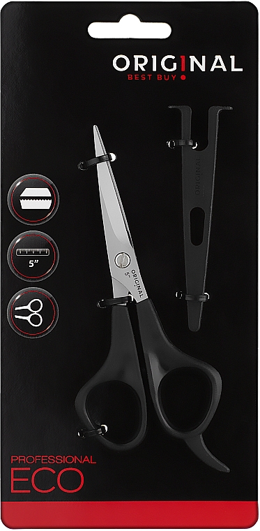 Nożyczki fryzjerskie do włosów (5 cm) - Sibel Original Hair Cutting Scissors Eco — Zdjęcie N1