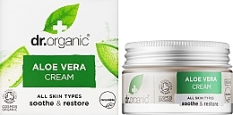 Skoncentrowany krem ​​z aloesem - Dr Organic Bioactive Skincare Aloe Vera Concentrated Cream — Zdjęcie N2