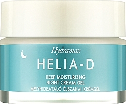 Krem-żel na noc do głębokiego nawilżenia skóry - Helia-D Hydramax Deep Moisturizing Cream Gel Night — Zdjęcie N1