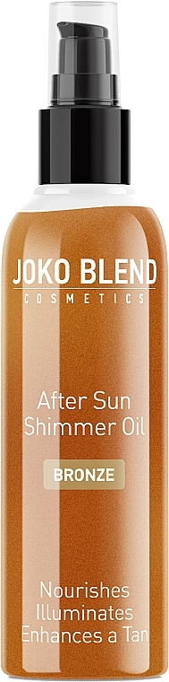 Olejek po opalaniu z połyskiem - Joko Blend After Sun Shimmer Oil — Zdjęcie N4