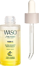 Dwufazowe serum do twarzy - Shiseido Waso Yuzu-C Glow-On Shot  — Zdjęcie N2