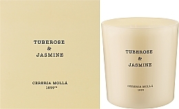 Cereria Molla Tuberose & Jasmine - Świeca zapachowa — Zdjęcie N2