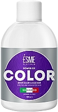 Kup Szampon do włosów farbowanych z kompleksem witamin - Esme Platinum Power of Color Shampoo